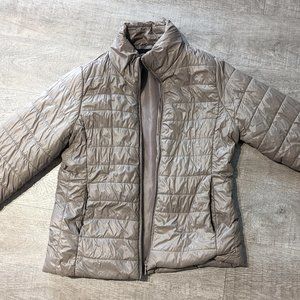 Beige puffer jacket